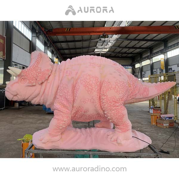 Triceratops Dinosaur Animated  Figure Model