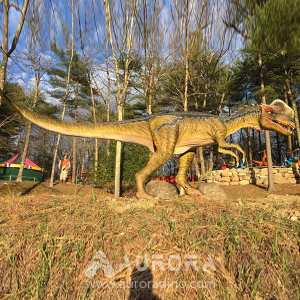 Real Dilophosaurus Animatronic Dinoaur Supplier