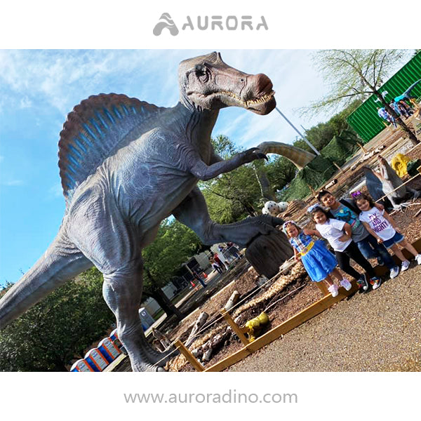 Lifesize Animatronic Spinosaurus for Dino Dragon Exhibits