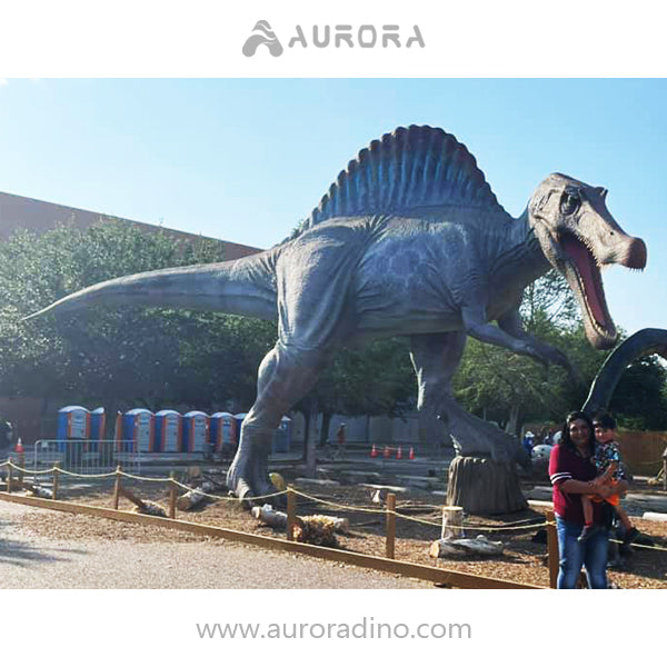 Lifesize Animatronic Spinosaurus for Dino Dragon Exhibits