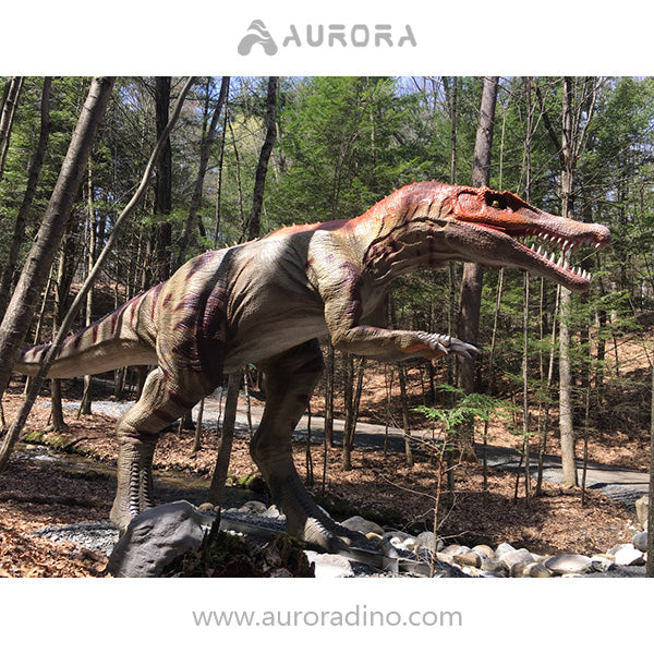 Animatronic Dino Baryonyx in Dinosaur World Park