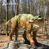 Dinosaur Robot Yellow Animatronic Hadrosaur