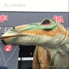 Dinosaur Robot Yellow Animatronic Hadrosaur