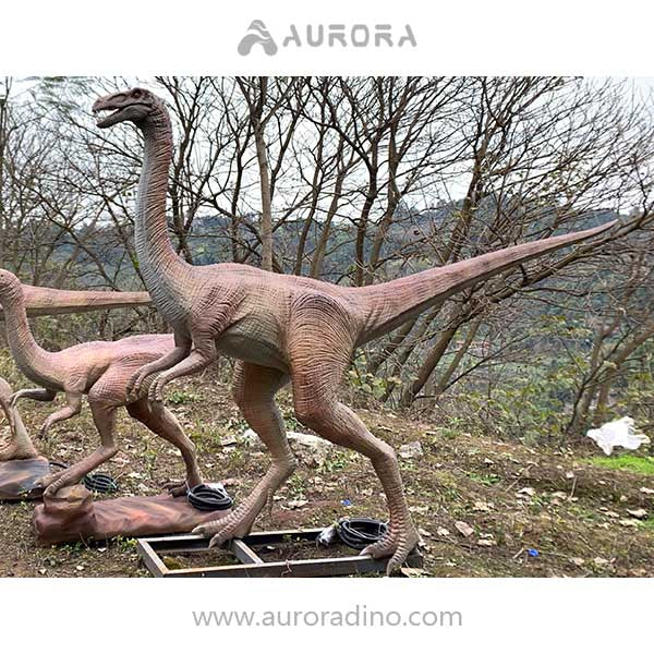 Lifelike Gallimimus Animatronic Dinosaurs for Dino Adventure