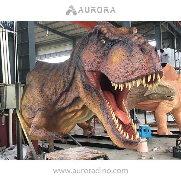 Animatronic T-rex Head Model Sculpture For Jurassic Park