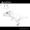 Realistic baby dinosaur hand puppets for T-Rex Puppets