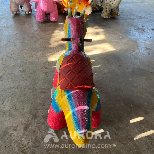 Cartoon Dinosaur Car Scooter Rides