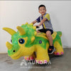 Triceratops Dinosaur Walking Rides