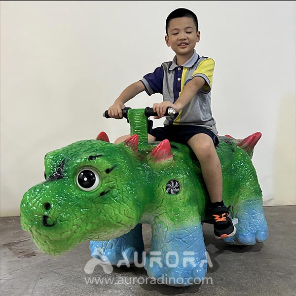Triceratops Dinosaur Walking Rides