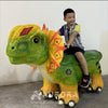 Triceratops Dinosaur Walking Rides