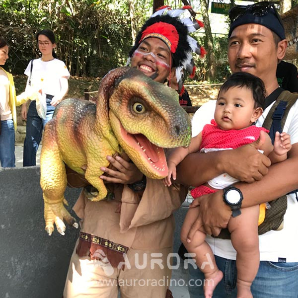 Baby Tyrannosaurus Rex  Puppet For Relistic Dinosaur Prop