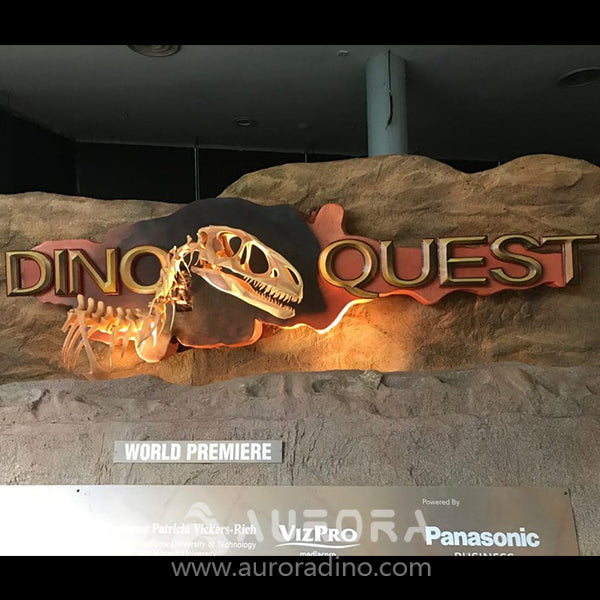 3D Printed Dinosaur Head Skeleton