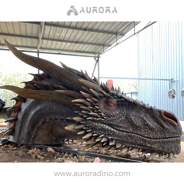 Animatronic Western Dragon Supplier for Drogon Head Exhibits