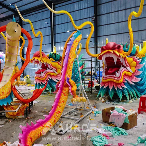 Chinese Dragon Lantern Festival Factory