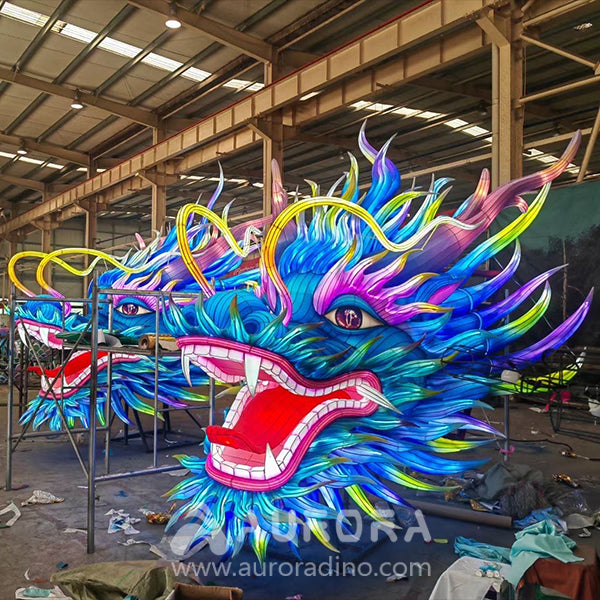 Chinese Dragon Lantern Festival Factory