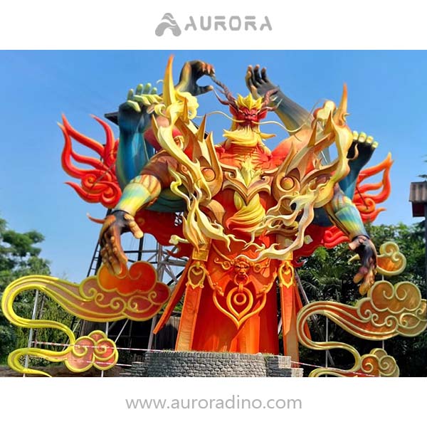 Shanhaijing Mythical Monster Animal Chinese Lanterns Show