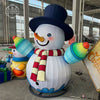 Holiday Outdoor Decoration - Christmas Tree And Snowman Lanterns by Zigong Lantern