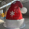  Steel Iron Wire Christmas Hat Santa Hat Decoration