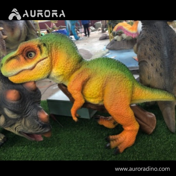 Realistic baby dinosaur hand puppets for T-Rex Puppets