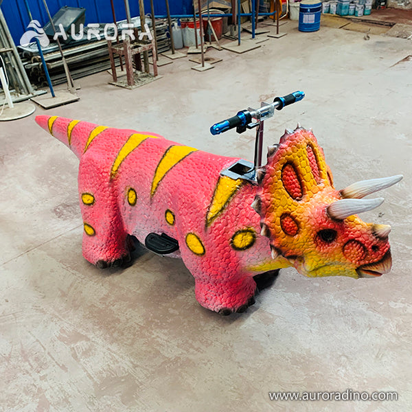 Riding Dinosaur Scooter -Triceratops Scooter