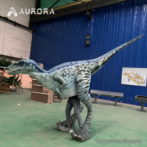 Realistic Dinosaur Velociraptor Costume For Dinosaur Event