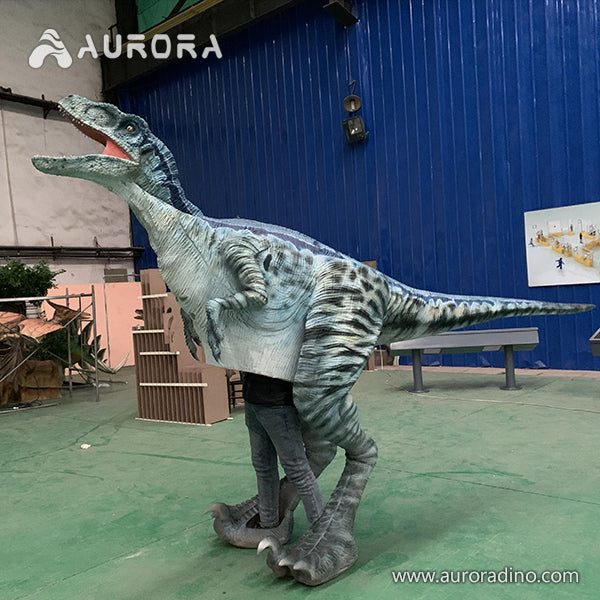 Realistic Dinosaur Velociraptor Costume For Dinosaur Event