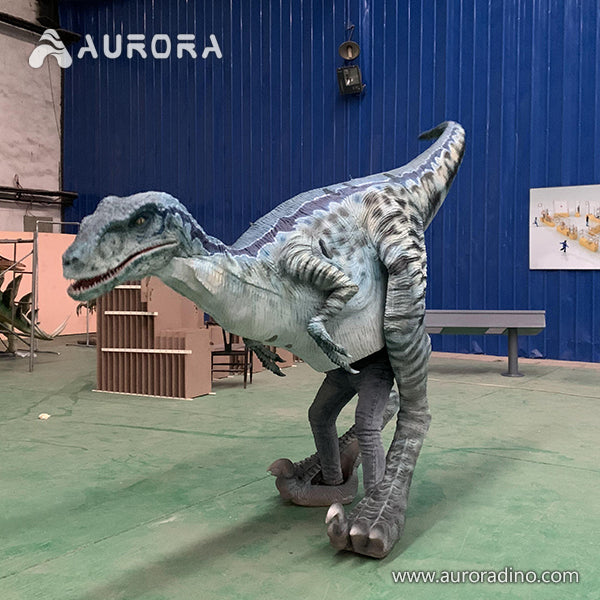 Realistic Dinosaur Velociraptor Costume For Dinosaur Event