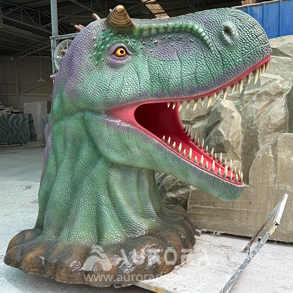 Dinosaur Head For Photographed