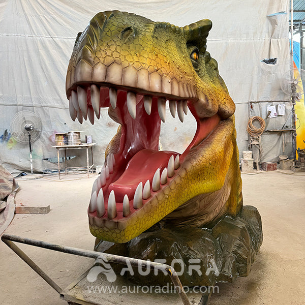 Dinosaur Head For Photographed