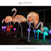 Flamingo Lantern For Event Planning Exhibition Supplier