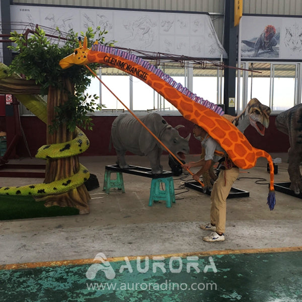 Realistic Animal Puppets Realistic Giraffe Neck Head Animal Hand Puppets