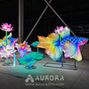 Glowing- Lotus- Leaf -Goldfish -Lantern
