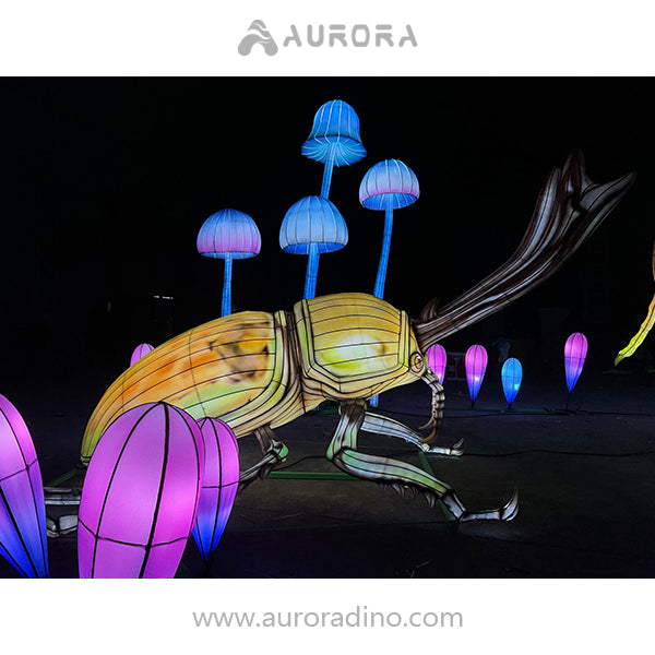 Insect Lantern Exhibition for Christmas Lighting Events