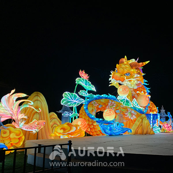 Chinese Dragon Lantern ManufacturerChinese Dragon Lantern Manufacturing