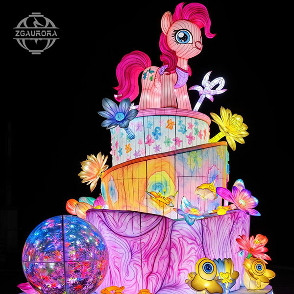 anime my little pony lantern cartoon animal lantern festival
