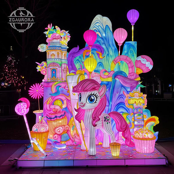 anime my little pony lantern cartoon animal lantern festival