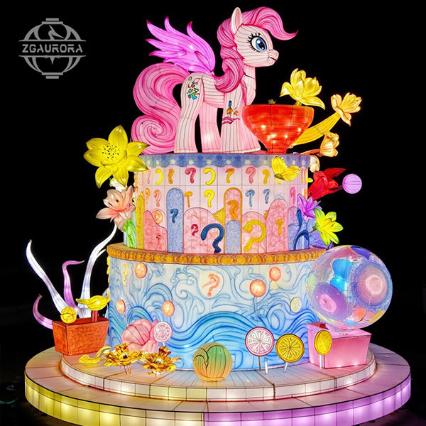 anime my little pony lantern cartoon animal lantern festival