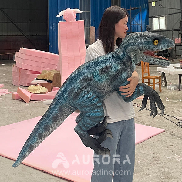 Most Realistic Raptor Puppet Velociraptor Hand Puppet For Dino Events