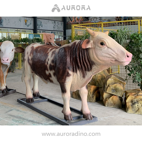 Animatronic Cow Animal Model Farm Exhibits