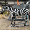Lifelike Zebra Animatronic Animal Model Exhibition