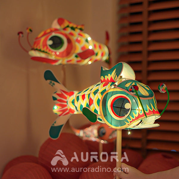 Handheld Fish Lantern For Nights Events