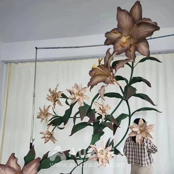 Simulation EVA Gaint Waterproof Flower For Decoration